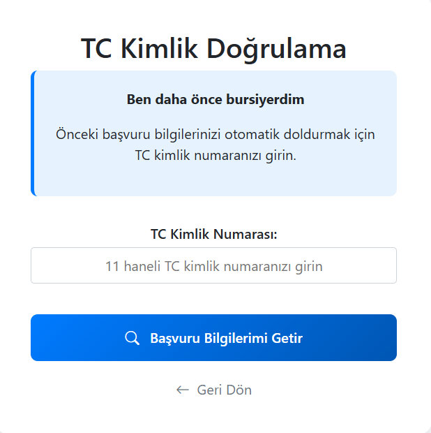 Scholarship Application Management System
